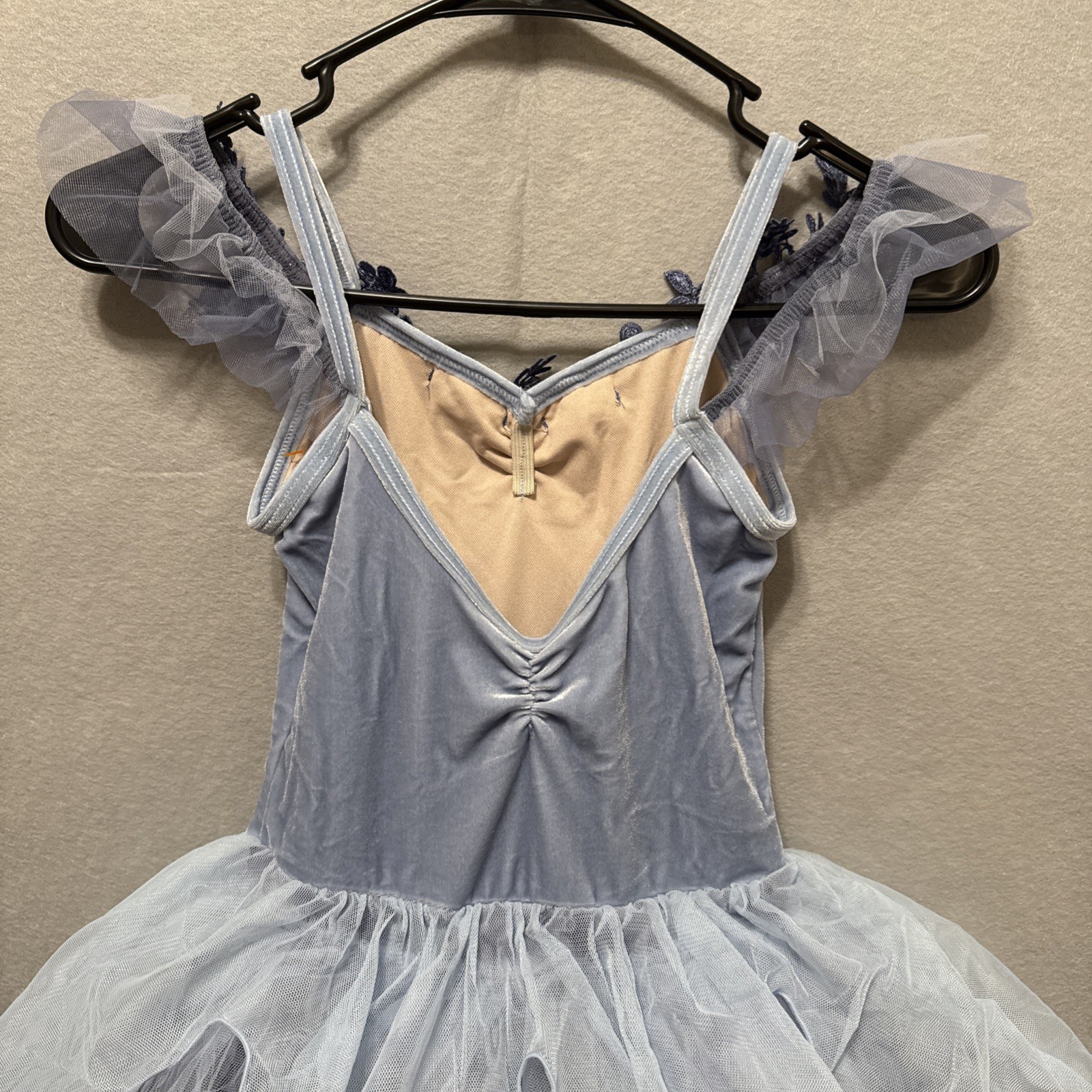 Weissman Dance Recital Costume Blue Girls Medium - image 13