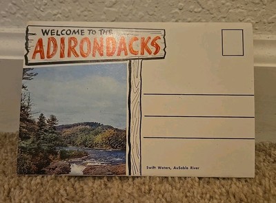 Vtg Adirondack State Park NY,  Postcards Booklet Set Never Used New York c1960s