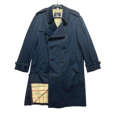 Burberrys Trench Cappotto Uomo Grande Navy Doppiopetto Made in England Vintage