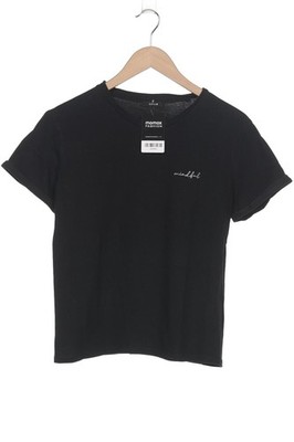 Opus T-Shirt Damen Shirt Kurzärmliges Oberteil Gr. 38 Baumwolle Schwarz #xbo8fev
