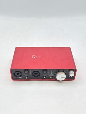 Focusrite Scarlett 2i2 2-Channel USB Audio Interface