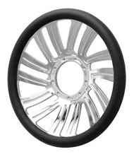 Billet 14 Universal Gm 9 Bolt Hole Steering Wheel Wwrap And Wheel Adapter