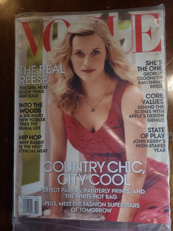 Vogue Reese Witherspoon Amahl Clooney in mint condition, never opened Oct 2014