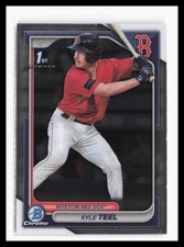 2024 Bowman Chrome Prospects #BCP-48 Kyle Teel Boston Red Sox RC 1st 6
