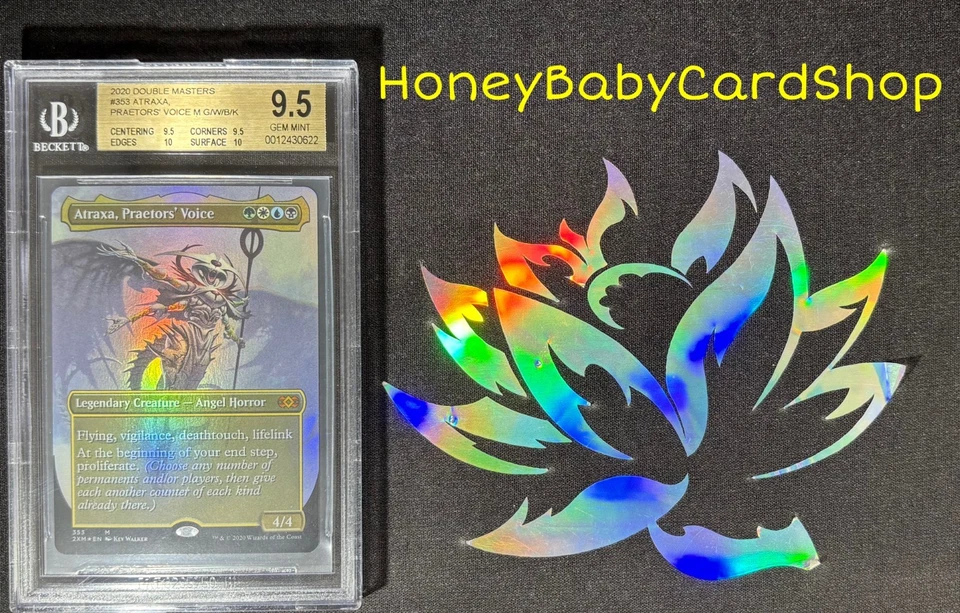 MTG Double Masters 2020 Atraxa, Praetors' Voice BGS 9.5Q++ GEM MINT Pop. 1 of 1! - Image 4 of 4