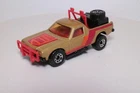 Vintage Matchbox Ruff Trek 4x4 Pickup Truck Gold Red Roll Guard Macau Toy Car