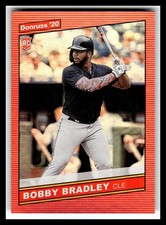 2020 Donruss #242 Bobby Bradley Holo Red