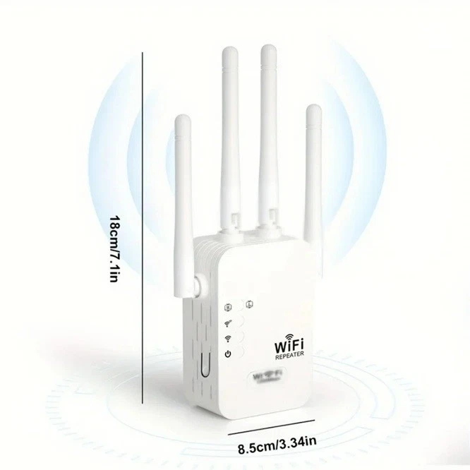 Ripetitore WiFi Extender  Segnale Wireless lan - 2.4GHz wireless 300mps - Immagine 3 di 4