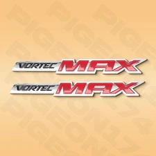 Chrome Red Door Fender Vortec Max Emblem Badge For Silverado Sierra Accessories