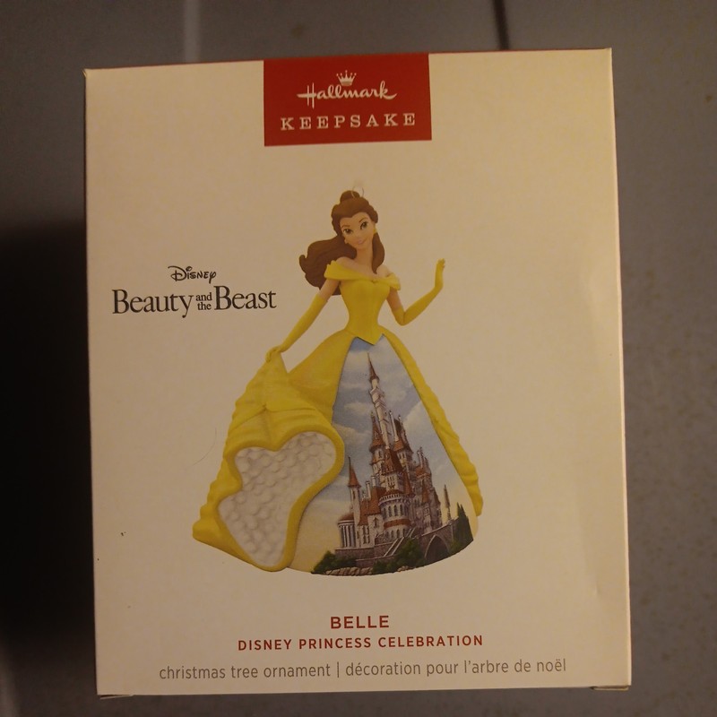 Hallmark Ornament Belle Disney Princess Celebration NIB 2024