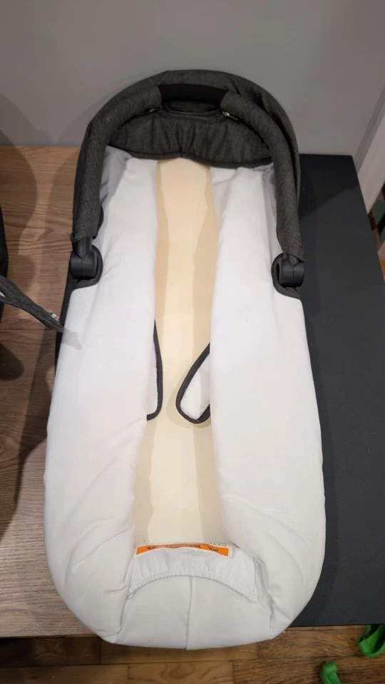 ЛЮЛЬКА VALCO BABY TREND DUO УГОЛЬНО-КОРИЧНЕВАЯ С АДАПТЕРАМИ Б/У ОТЛИЧНОЕ СОСТОЯНИЕ ТОВАРА - Изображение 3 из 3