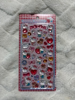 Hello Kitty Bonbon Drop 3D Sticker #79ebef
