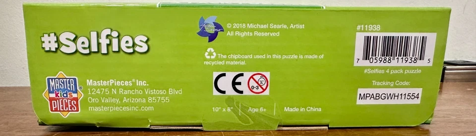 4 Masterpieces 100 Piece Selfies Jigsaw Puzzles Variety Pack Fast FREE US Ship! - Image 3 of 3