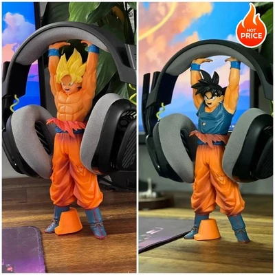 STANDIFY Nuevo Headphone Stand Dragon Ball Z Goku Figura Super Saiyajin Figura de Acción Modelo