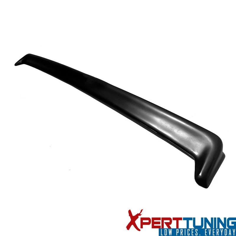 Fits 84-92 BMW E30 3 Series IS Style PU Rear Trunk Spoiler Lip Wing  Unpainted - Imagem 4 de 4