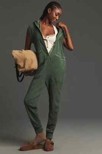 NWT Daily Practice by Anthropologie Vapor Waffle Jumpsuit Sz. Small