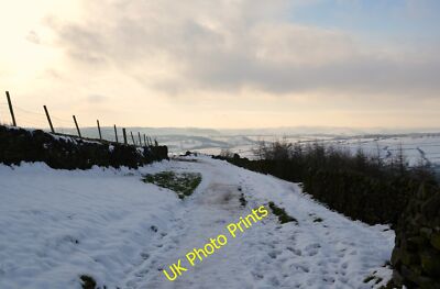 Photo 6x4 Derwent Valley, New Year's Eve Baslow A nice and crisp New Year c2014