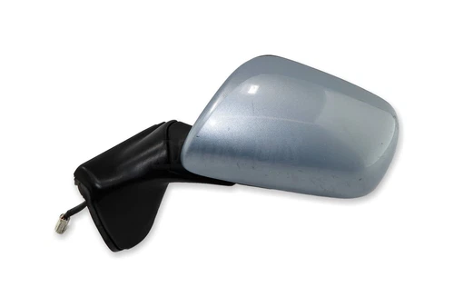 Toyota Auris E15 Hatch (06-12) Left Side Electric Heated Door Mirror Silver-Blue