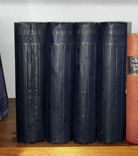 Schillers Werke in zwölf Bänden - A. Weichert um 1900 - Bild 1 von 2