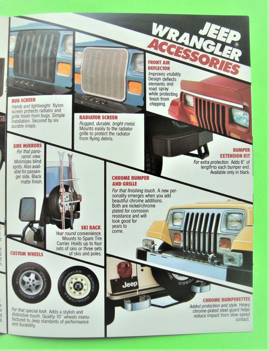 1988 jeep cheap wrangler accessories