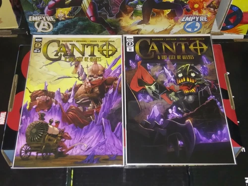 Canto & City of Giants 1:10 set #1 & 2 IDW 2021 NM UNREAD BAGGED BOARDED LOT