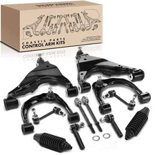 12Pcs Front Control Arm&Ball Joint Assembly Sway Bar Link for Toyota Lexus GX470