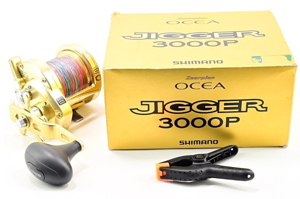 Shimano Ocea Jigger 3000P BaitcastReel Used with Box F/S | eBay
