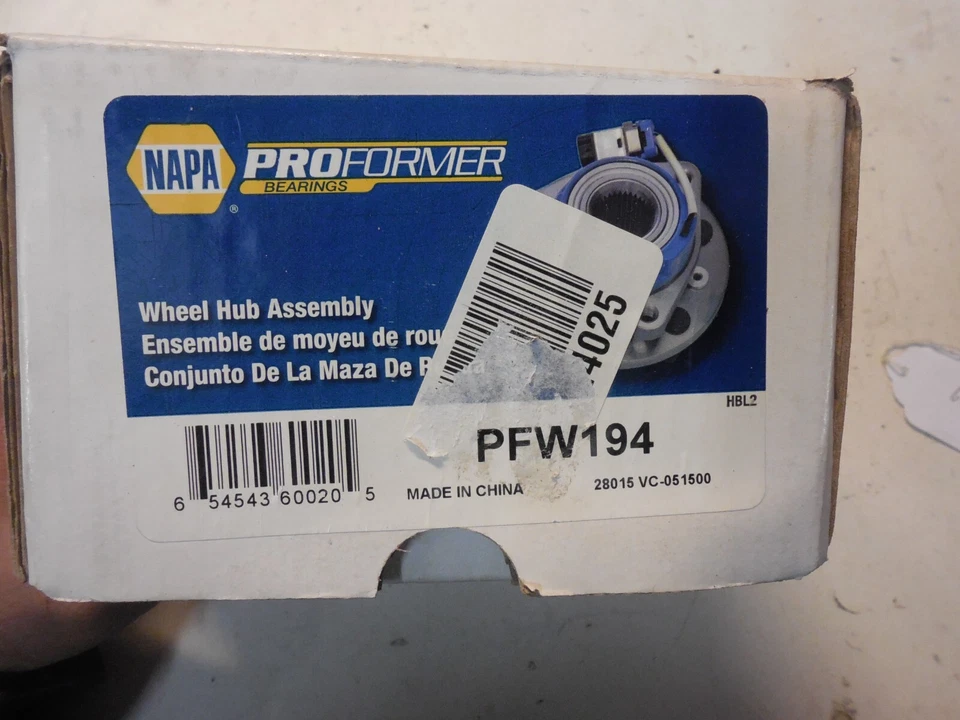 Подшипник переднего колеса NAPA PFW194 подходит для Lexus GX 460 Toyota 4Runner 2010-2022 годов выпуска - Изображение 3 из 4