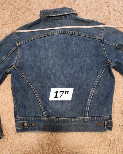 Vintage 50's - 60's Roebucks Cowhand Type 2 Denim Jacket Small - Picture 19 of 23