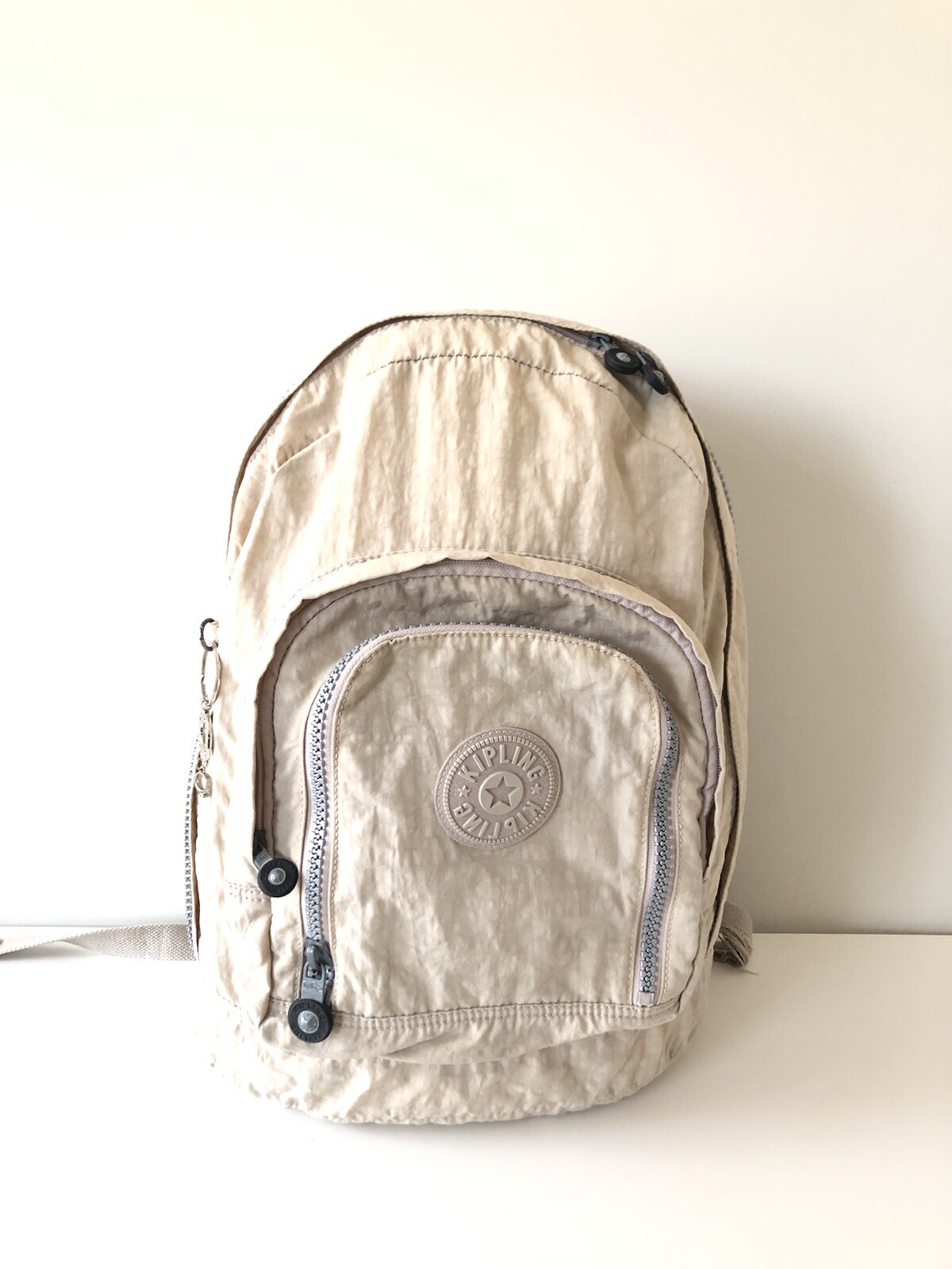 Kipling Beige Inner Pocket Adjustable Shoulder St… - image 1