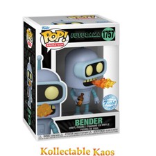 Futurama - Bender with Fire Breath Pop! Vinyl Figure #1757