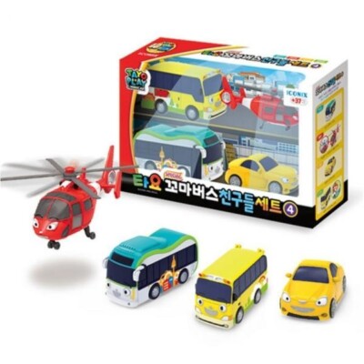 Tayo the Little Bus ミニカーセット Tayo the Little Bus Friends Set 4 | eBay