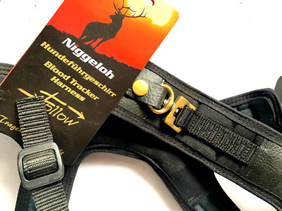 Niggeloh Hundegeschirr gepolstert robust Follow B-Ware Rückläufer schwarz XS