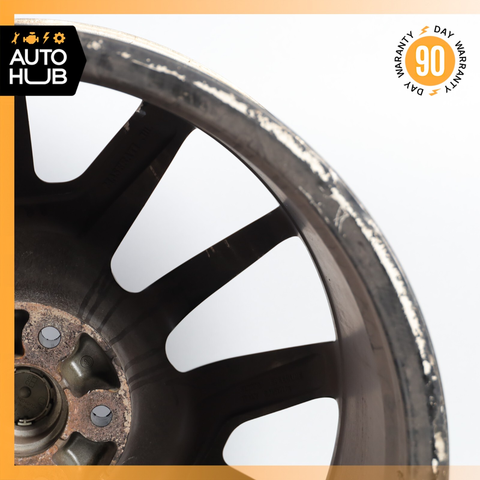 Maserati GranTurismo M145 10.5 x 20 20" Rear Wheel Rim Black OEM
