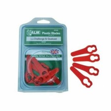 10 x ALM PLASTIC LAWNMOWER BLADES POWERBASE MEH29 (900w) MEH929 MEH929B - GP295