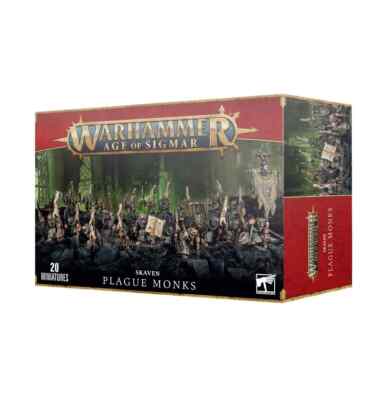 Plague Monks Skaven Pestilens Warhammer Age of Sigmar NIB