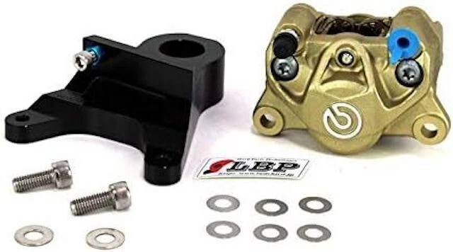 LBP Honda CBR1000RR SC59 Brembo 34mm Pinza Trasera y Soporte Dorado Nuevo Foto 2 de 4