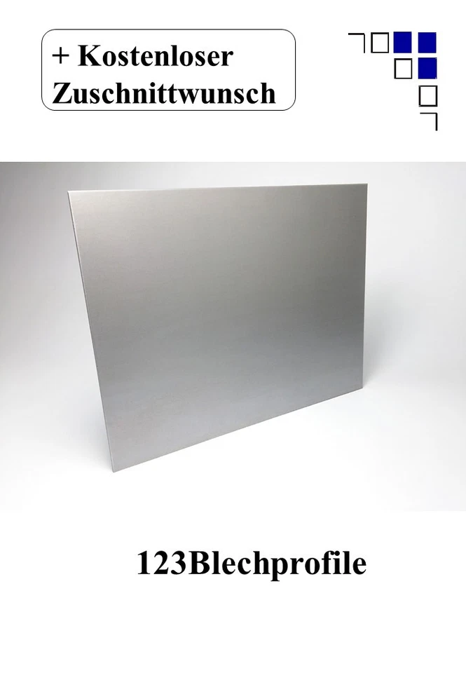 Feinblech Stahlplatte Stahlblech roh3mm 4mm 5mm Stahlplatte Stahl Blech S235 - Bild 2 von 4
