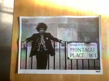 Jimi Hendrix photo - Montagu Place - Classic Rocks givaway? VG