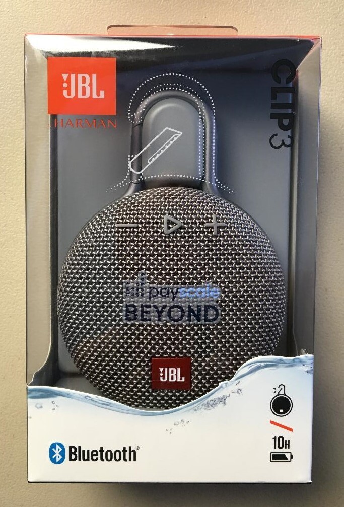 JBL Harman Clip3 Bluetooth Waterproof Speaker Factory Sealed Unopened (Branded)-image