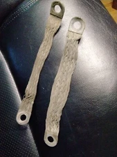 Authentic Volvo 140 142 144 145 B18 B20  ***GROUND/EARTH STRAP*** ENGINE TO BODY