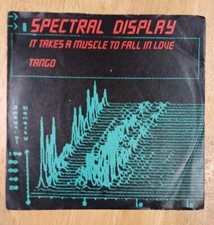 Spectral Display - It Takes A Muscle To Fall In Love - 7" Synth Pop VG+