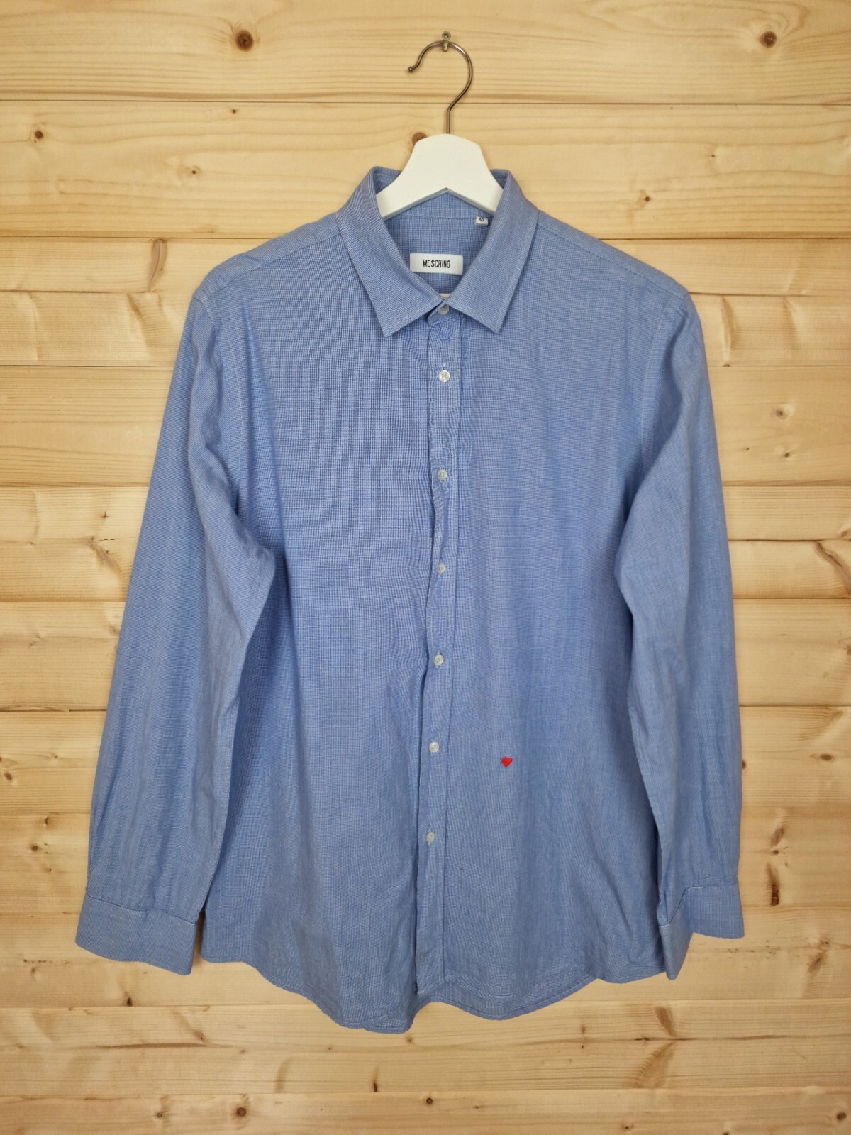 Moschino Mens Shirt Blue 16