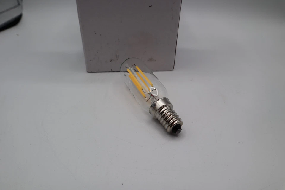 E14 LED Bulb Dimmable European Base 40 Watt Equivalent 400LM Soft White 3000K - Image 2 of 4