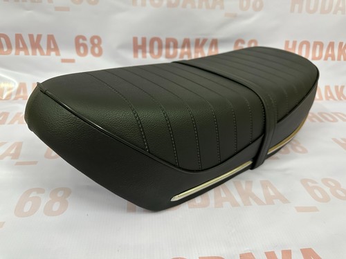 Honda Trail 70 1974-1976 ST50 ST70 CT70 DAX nuevo estilo acabado cromado asiento completo. - Imagen 6 de 10