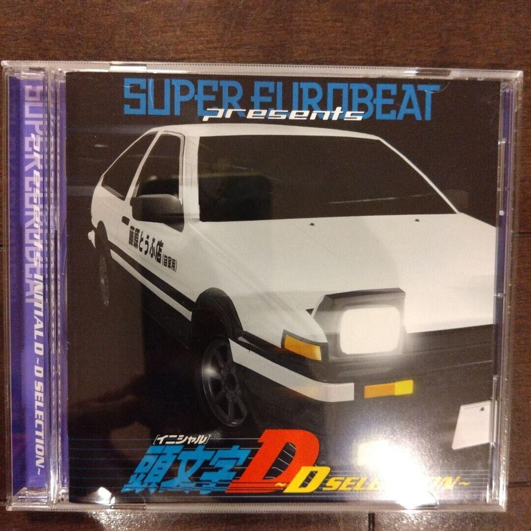 Super Eurobeat initial D Presents selection 3 ( 1.2.3 ) CD Japanese anime  Japan 4988064116782