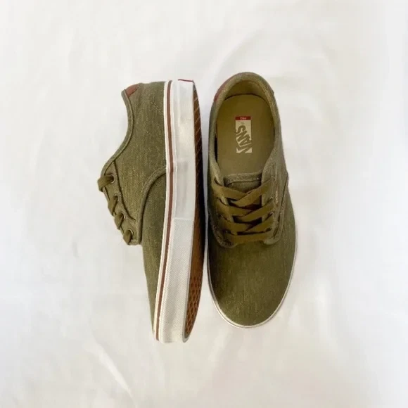 Green and 2025 tan vans