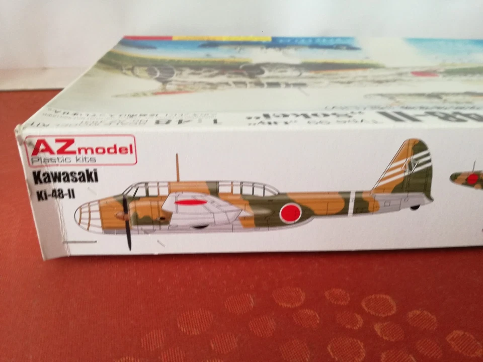 ✅AZ-Model 4831 Japanese Bomber Kawasaki Ki-48 II "Lily" Plastic Model Kit 1:48 - Immagine 4 di 4