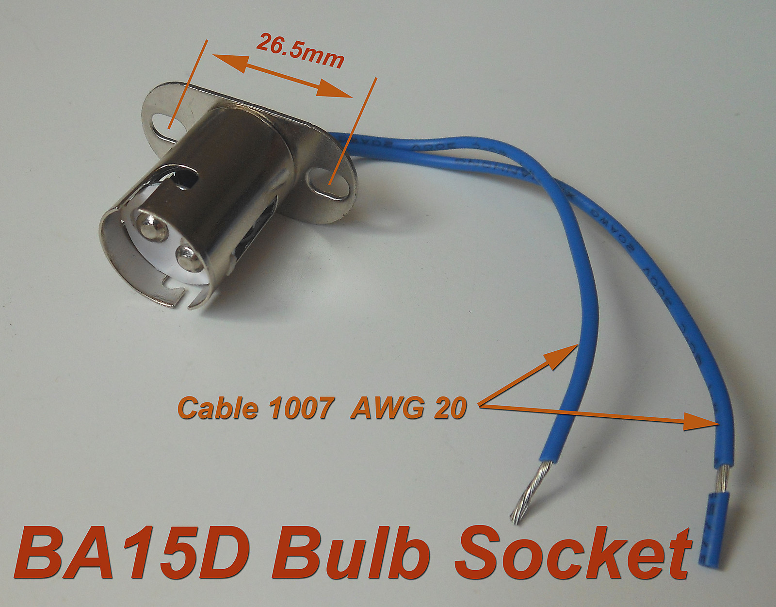 10pcs BA15D Bayonet Light Bulb Brake Lights Socket ( ba15d )