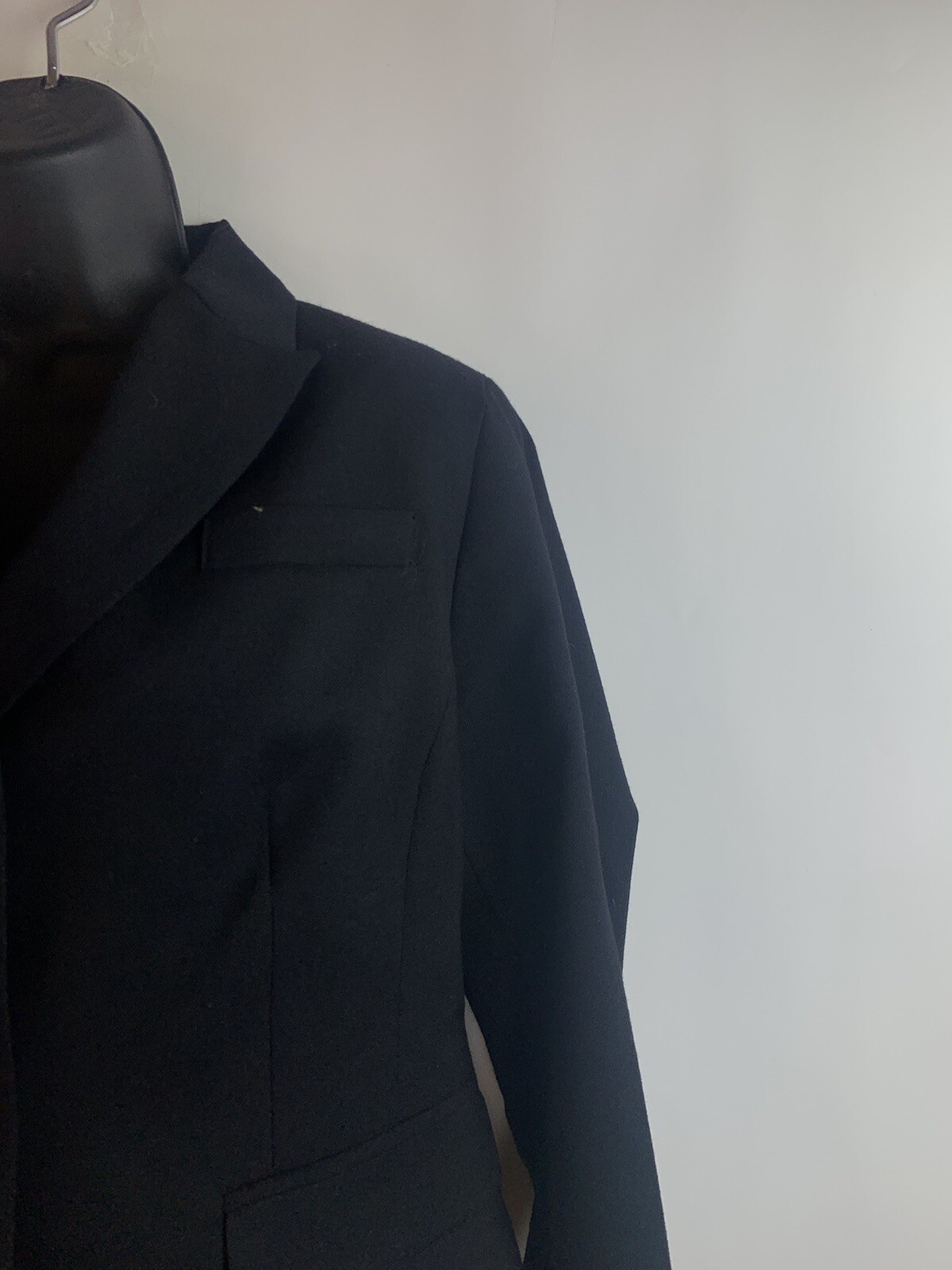 Pendleton Petite Black Blazer Two Button Pockets … - image 8